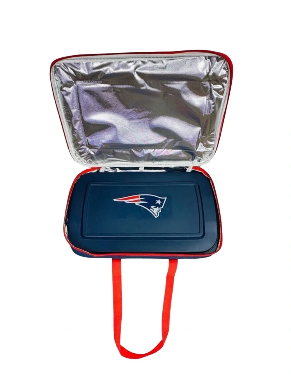 NFL New England Patriots 9” x 13” Glass Casserole Dish with Insulated Holder